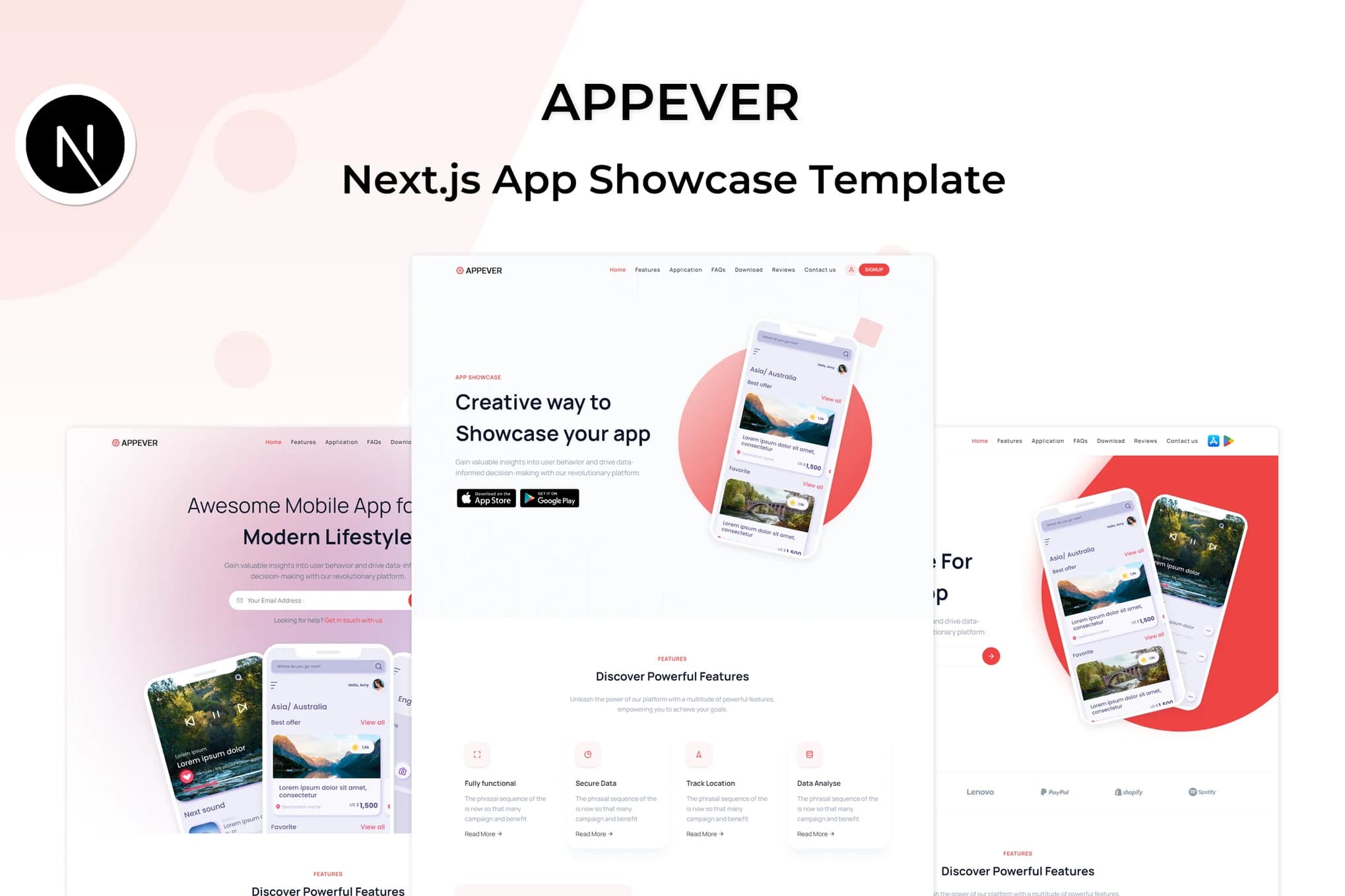 Appever Landing Page